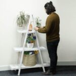 Folding "A" Frame Display - Whitewash - Image 4