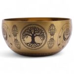 Pure Brass Etched Buddha - Set of 4 - Approx 3.85kg - Image 8