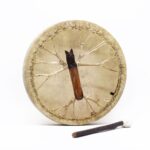 Spirit of the Wolf - Sharman Drum & Stick- Tunable - 40cm - Image 2