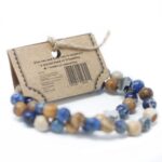 Set of 2 Gemstones Friendship Bracelets - Power - Tiger Eye & Black Stone - Image 13