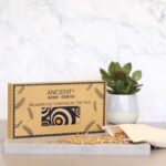 Lavender Natural Cotton and Juco Eye Pillow in Gift Box - Illusion - Image 4