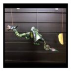 Lrg Green Coconut Dragon Mobile 46cm - Image 2