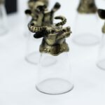 Bottom Up Shot Glasses (25ml) - Forest & Mystical Creatures - Antique Bronze - Image 14