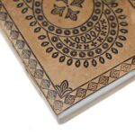 Leather Blue Mandala Notebook (18x13 cm) - Image 5