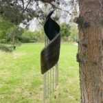 Coconut Leaf Wind Chimes - Chocolate - Image 6