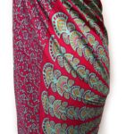 Teal Purple Mandela Sarong - Image 2