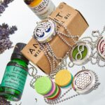 Aromatherapy Jewellery Necklace Reusable Refill Pad - 30mm - Image 3