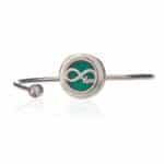Aromatherapy Jewellery Crystal Bracelet - Infinite Love - 20mm