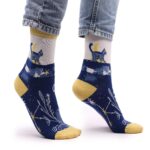 Hop Hare Bamboo Socks (41-46) - Midnight Cat - Image 4