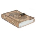 Leather Blue Mandala Notebook (18x13 cm) - Image 7