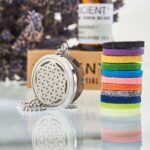 Aromatherapy Jewellery Necklace - Flower  of Life 30mm - Image 2