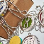 Aromatherapy Jewellery Necklace Reusable Refill Pad - 30mm - Image 4