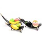 Coconut Leaf Fruit Bowl Set - Chocolate - Image 6