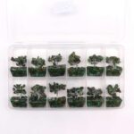 Mini Gemstone Trees On Orgonite Base - Green Aventurine (15 stones) - Image 3