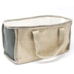 Lrg Shopping Basket - 33x18x20cm - Charcoal - Image 2