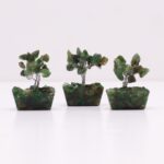 Mini Gemstone Trees On Orgonite Base - Green Aventurine (15 stones) - Image 4