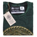 Medium Stone Washed Teashirt - Chakra - Green - Image 2
