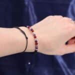 Zodiac Crystal Candle with Gemstone Bracelet - Virgo - Image 4