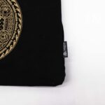 Oversized Tote Bag Chocolate Stonewash 14oz - Freedom Chakra - Image 3
