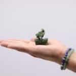 Mini Gemstone Trees On Orgonite Base - Green Aventurine (15 stones) - Image 5