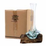 Molten Glass on Wood - Vase - Image 6