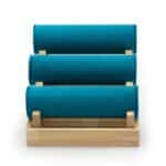 Three Bar Tiered Bangle Display  24x18x13cm - Image 2