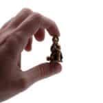 Brass Miniature Gods - Hanuman (30gms)  - 36mm - Image 7