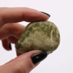 Bag of 6 Large African Tumble Stones - Epidote Snowflake - Image 2