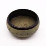 Earth Powder Singing Bowl - Mantra Five Buddha - 16cm - Image 2