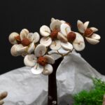 Med Gomati Chakra Circle Stone Trees with Rudraksha - (45 stones) - Image 2