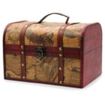 Old Map Chest - Set of 3 - Image 2