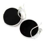 Tree of Life Silver Earrings 15mm - Abalone - Image 2