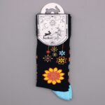 Hop Hare Bamboo Socks (36-40) - Mandala Flowers - Image 3