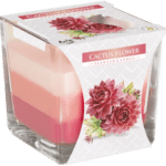 Rainbow Jar Candle - Cactus flower