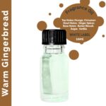 Warm Gingerbread Fragrance Oil 10ml - White Label - Image 2