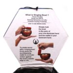 Buddha Singing Bowl Set- Black/Orange 10.7cm - Image 9