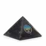 Small Organite Pryamids 5.5x4.5cm - Tree of Life - Black Tormaline Chips - Image 2