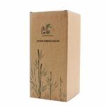 Cottage Bamboo Glass Jar - 20cm - Image 3