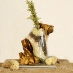 Molten Glass on Wood - Hanging Bowl - Image 3