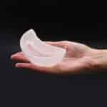 Selenite Moon Bowl - 10cm - Image 4