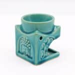 Square Buddha Burner - Soft Turquoise - Image 2