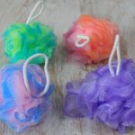 Pretty Variegated  Scrunchies 4 asst (display tube) - 40gm