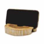 Lrg Gamal Wood Phone Holder - Whitewash - Image 4
