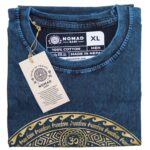 XLarge Stone Washed Teashirt - Chakra - Blue - Image 2