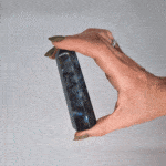 Madagascar Labradorite Points (approx 63-93gm 80x90mm x 25mm) - Image 2