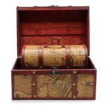 Old Map Chest - Set of 3 - Image 4