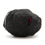 Coloured Calsite Geodes - Black Rock - Dark Red - Image 2