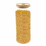 Cottage Bamboo Glass Jar - 20cm - Image 4