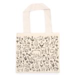 Big Cotton Shopping Bag - 38x42cm - Forest Life - 10oz
