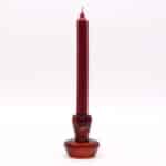 Set of 2 Mushroom Flip Dinner Candle / Tealight Holder - Vampire Red - Image 2